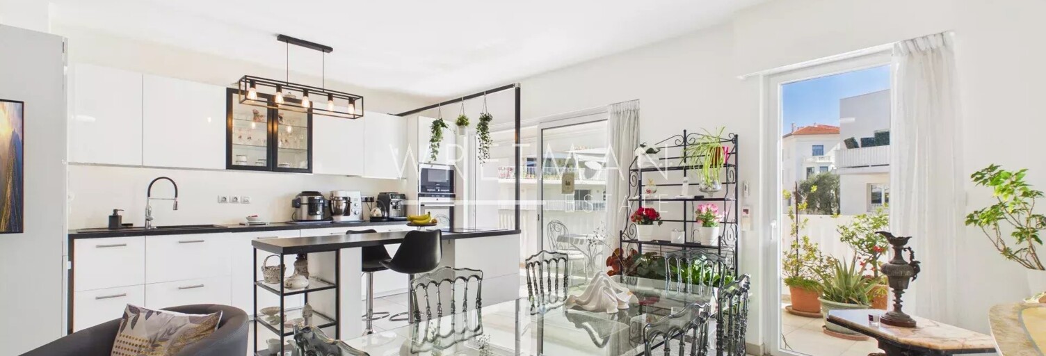 Appartement 3 Pièces 80 m² à vendre à Cannes (06400)