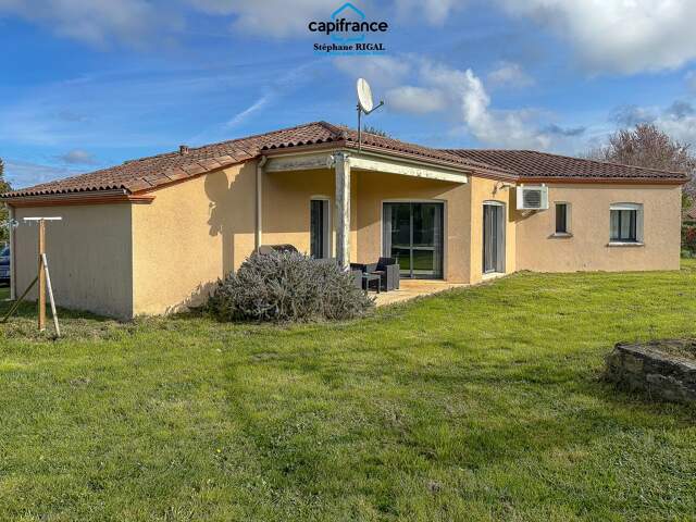 Maison à vendre 5 pièces MONTAYRAL (47) de 100m2 habitables sur 1659m2 de terrain clos — photo du bien