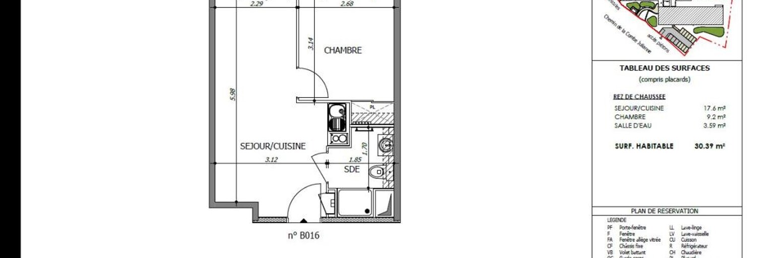 Appartement 2 Pièces 30 m² à vendre à Alès (30100)