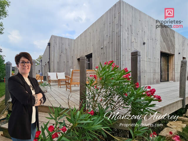 Maison contemporaine d'architecte de 2020, de 145m², 4 chambres, terrasse de 100m², DPA A, TROYES — photo du bien