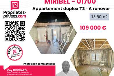 Appartement 3 pièces 109000 €