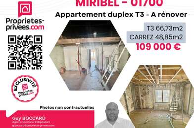 Appartement 3 pièces 109000 €