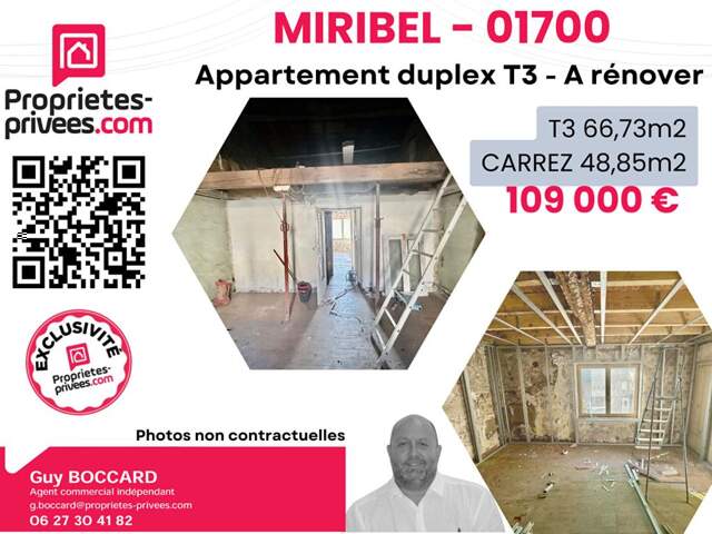Appartement Miribel 3 pièce(s) 80 m2 — photo du bien