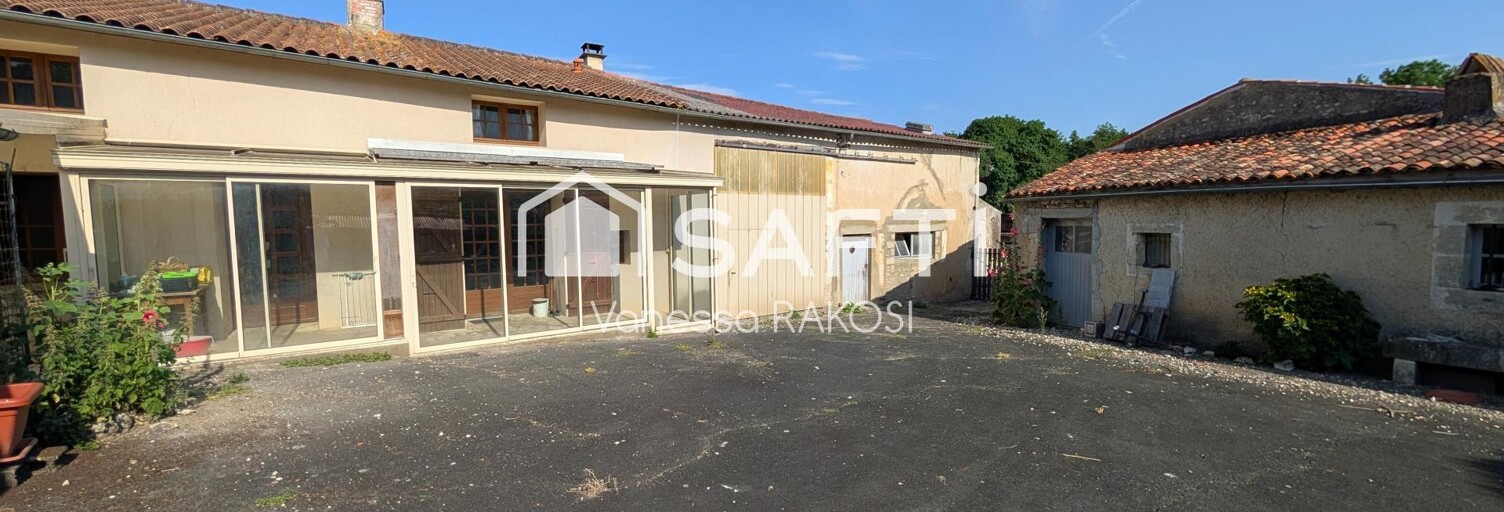 Maison 6 Pièces 145 m² à vendre à Ternant (17400)