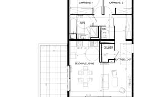 Appartement 3 Pièces 82 m² à vendre à Baillargues (34670)