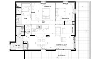 Appartement 3 Pièces 82 m² à vendre à Baillargues (34670)