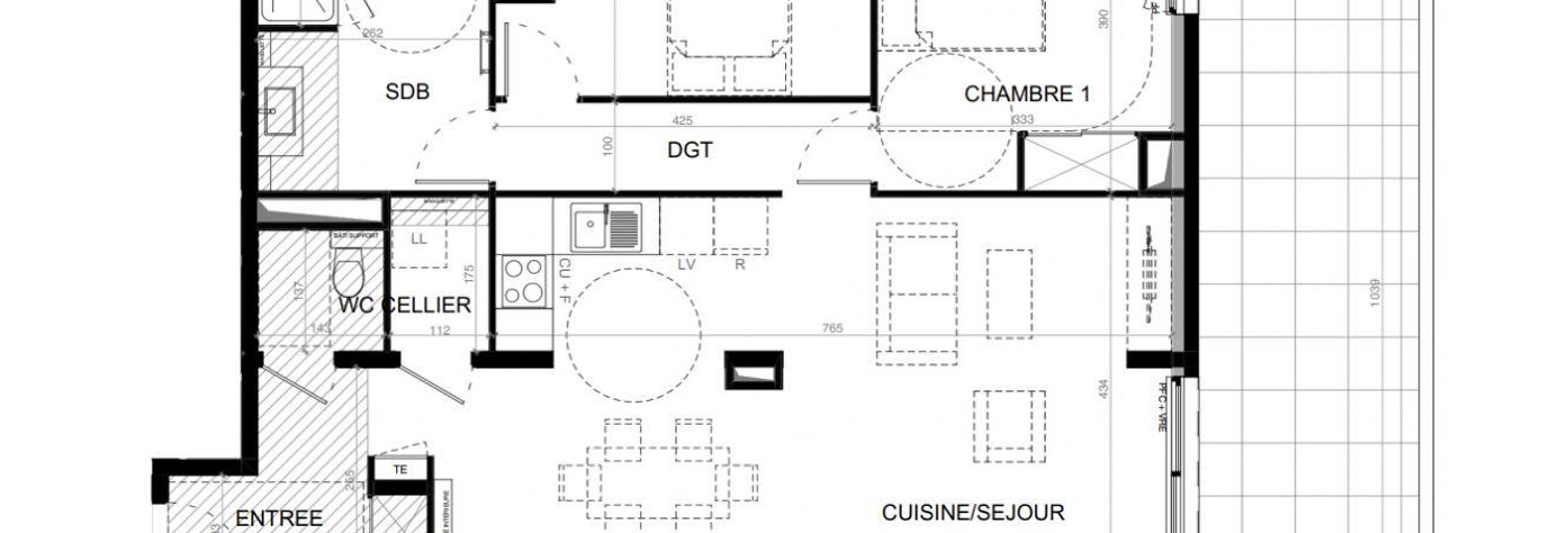 Appartement 3 Pièces 82 m² à vendre à Baillargues (34670)