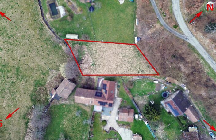 Terrain constructible 1167 m² - Le Hohwald - lisière de forêt et ruisseau — photo 4