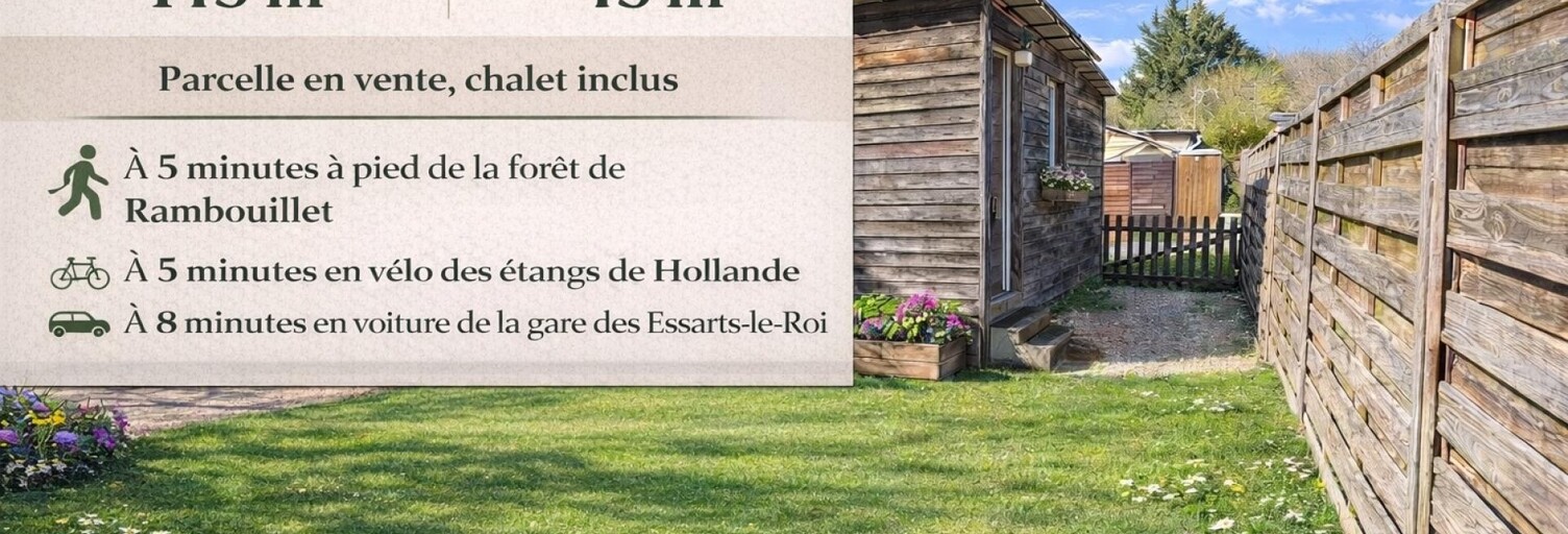 Terrain  145 m² à vendre à Les Bréviaires (78610)