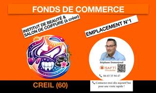 Commerce 4 Pièces 100 m² à vendre à Creil (60100)