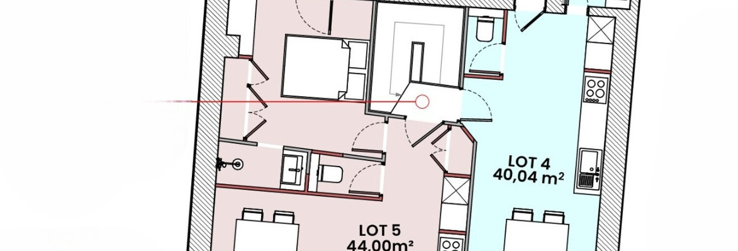 Appartement 3 Pièces 55 m² à vendre à Montpellier (34000)