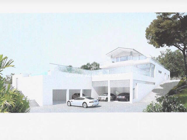 Villa vue mer avecT2 indépendant plus un  terrain de 2094 m² à l'arrière, constructible aux Issambres — photo du bien
