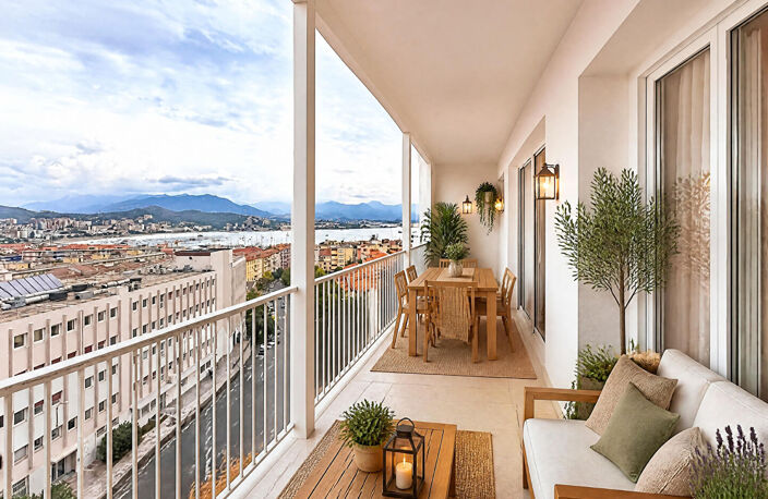 AJACCIO ? LORETTO | T4 TRAVERSANT DE 91 M² AVEC VUE  SUR LE GOLFE — photo 2