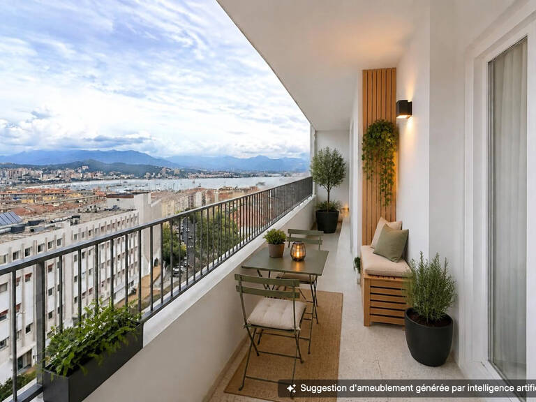 AJACCIO ENTRÉE DU LORETTO | T4 DE 91 M²,  VUE PANORAMIQUE SUR LE GOLFE, LOGGIA DE 13 M² ET ASCENSEUR — photo 1