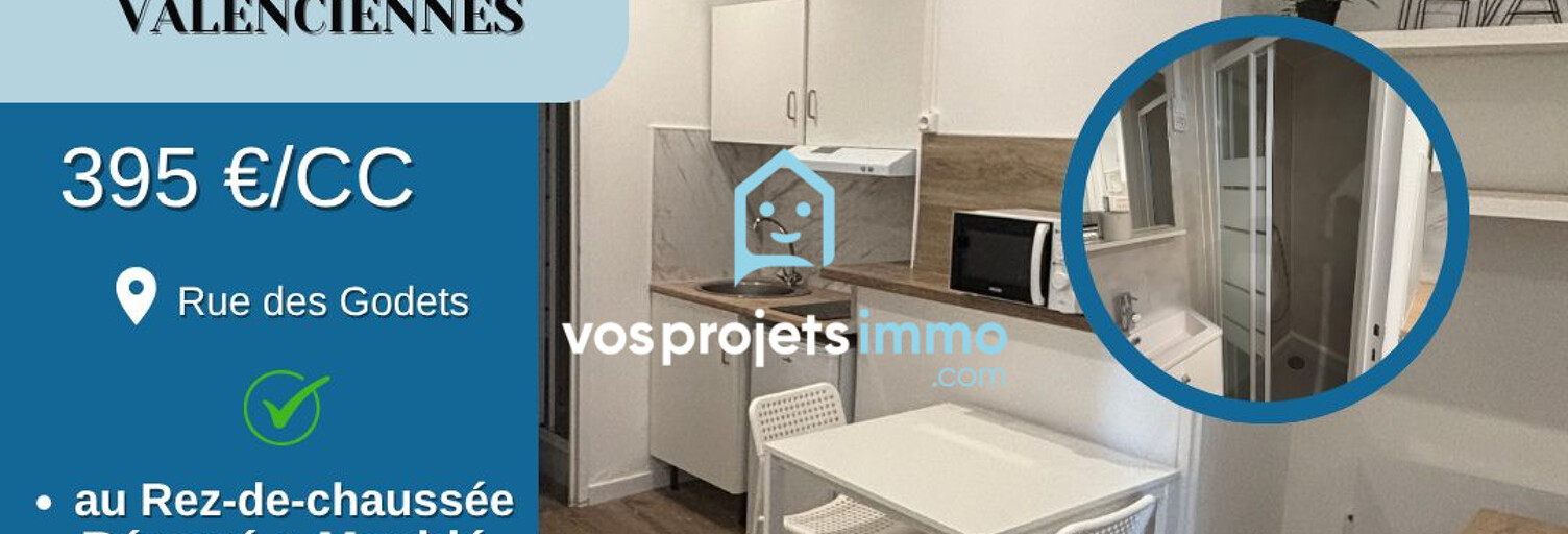 Appartement 1 Pièce 15 m² à louer à Valenciennes (59300)