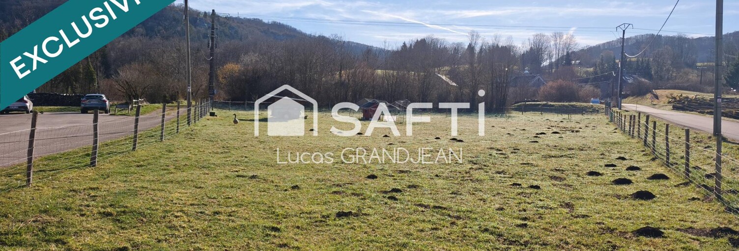 Terrain  2574 m² à vendre à Les Planches-en-Montagne (39150)