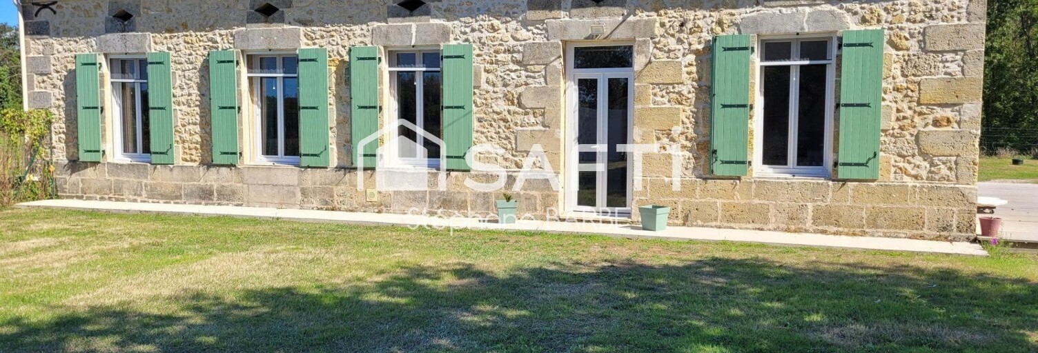 Maison 6 Pièces 120 m² à vendre à Saint-Christoly-Médoc (33340)