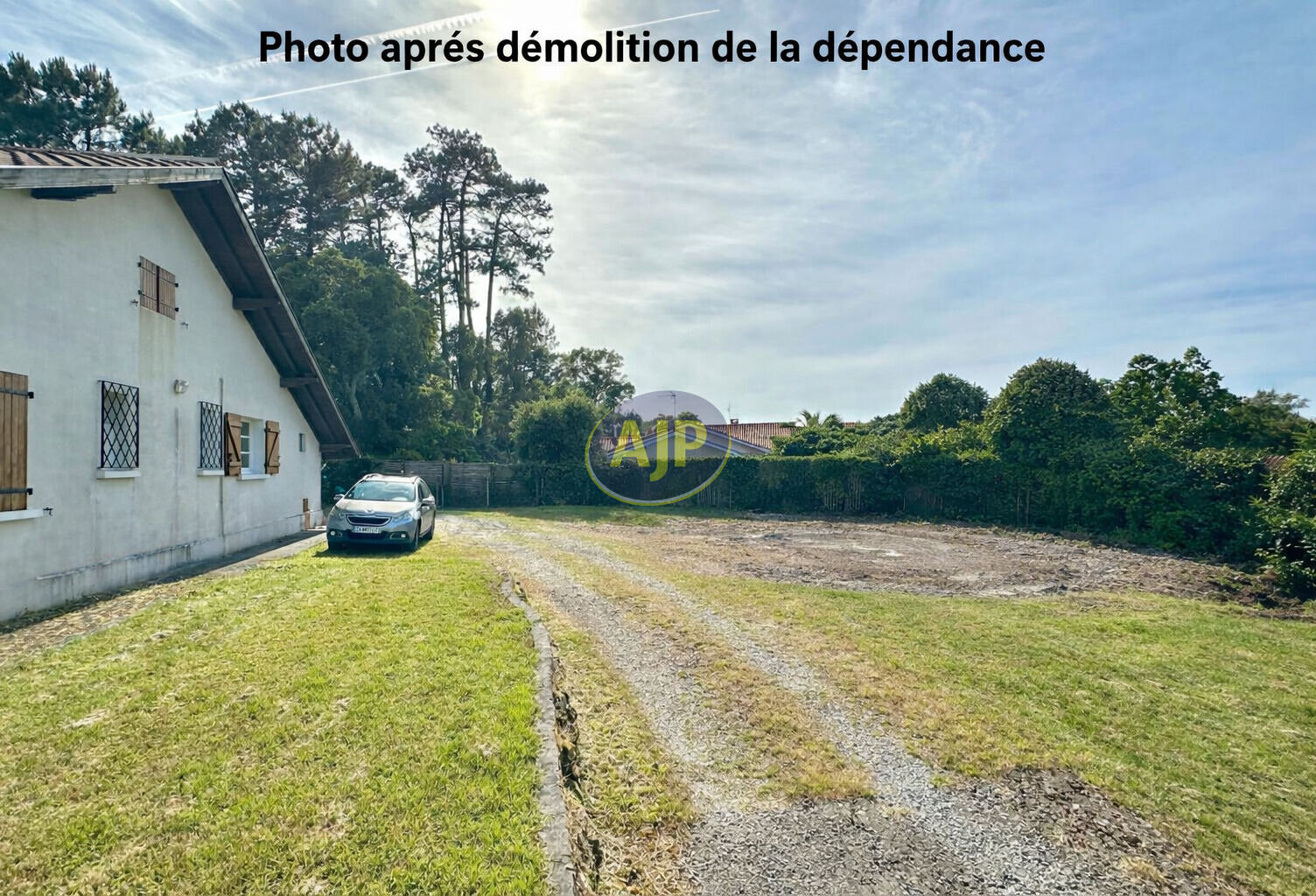 LABENNE BOURG - Terrain constructible à vendre avec permis de construire — photo 1