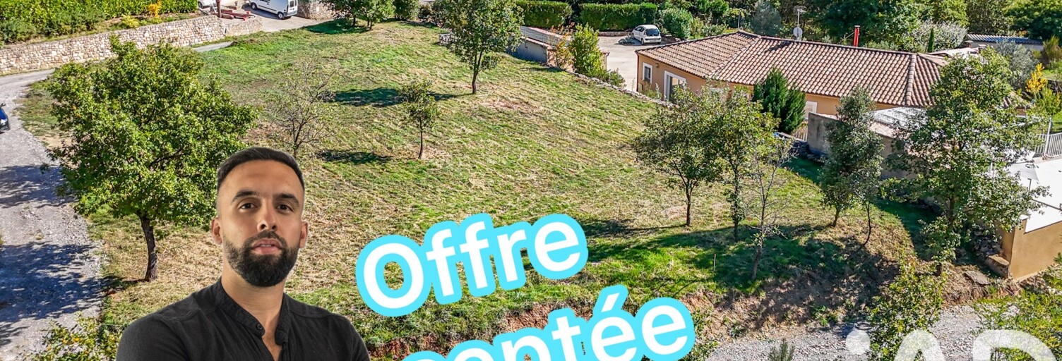 Terrain  2500 m² à vendre à Ucel (07200)
