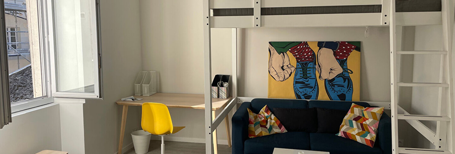 Appartement 1 Pièce 21 m² à louer à Nantes (44000)