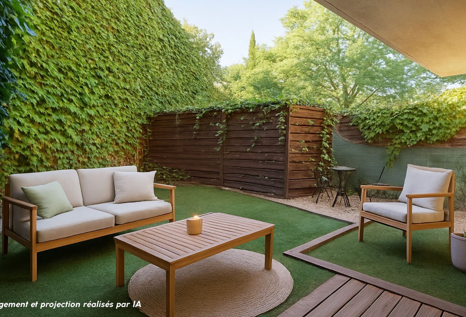 EXCLUSIVITÉ - Le Tholonet, aux portes d'Aix-en-Provence  - T3 65m² en RDJ — photo 1