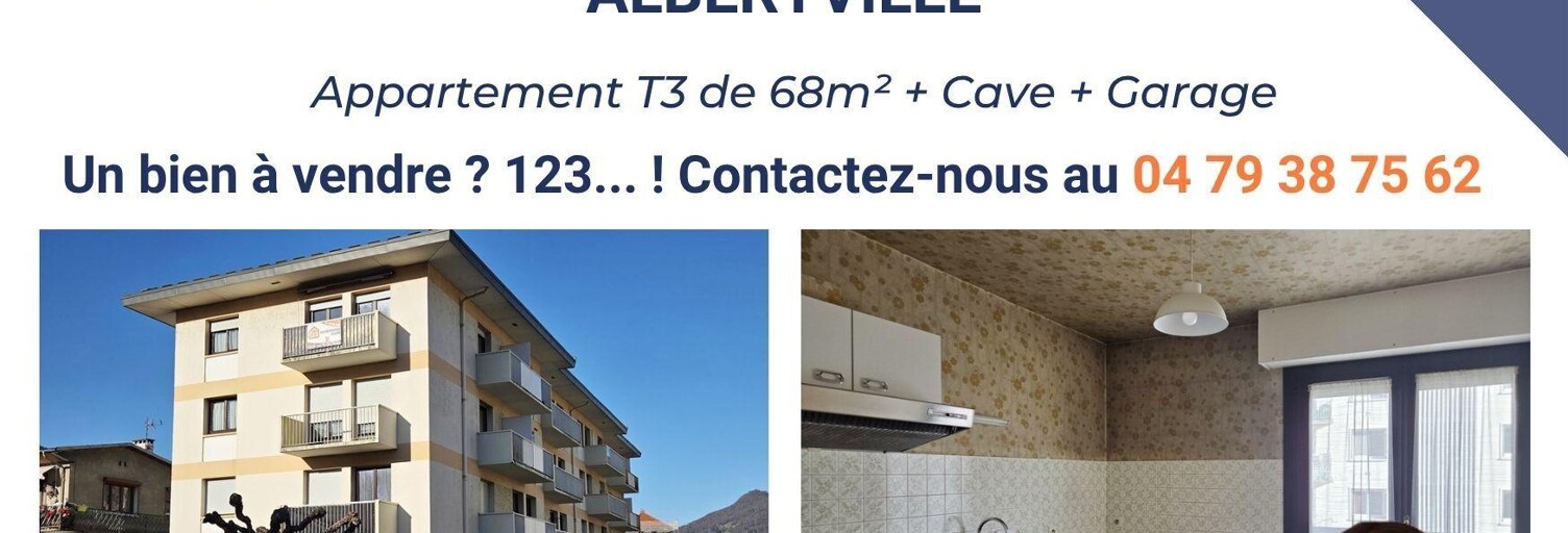 Appartement 3 Pièces 68 m² à vendre à Albertville (73200)