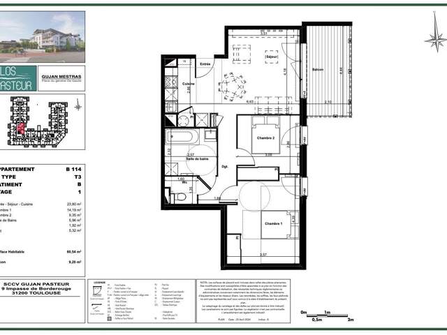 Vente Appartement 3 pièces — photo du bien