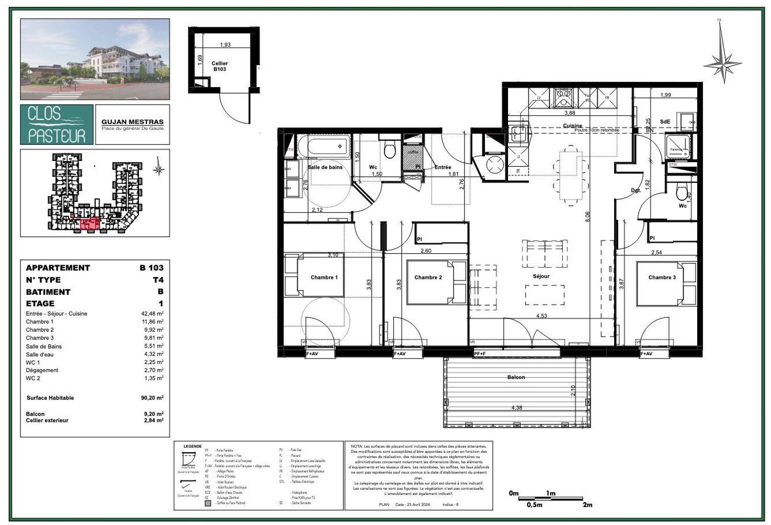 Vente Appartement 4 pièces — photo 1