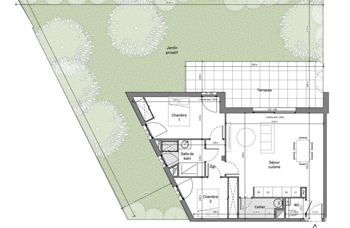 Vente Appartement 3 pièces — photo 3