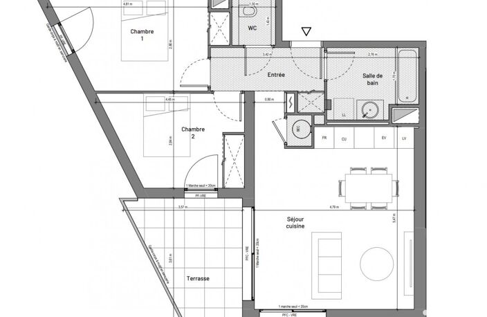 Vente Appartement 3 pièces — photo 4