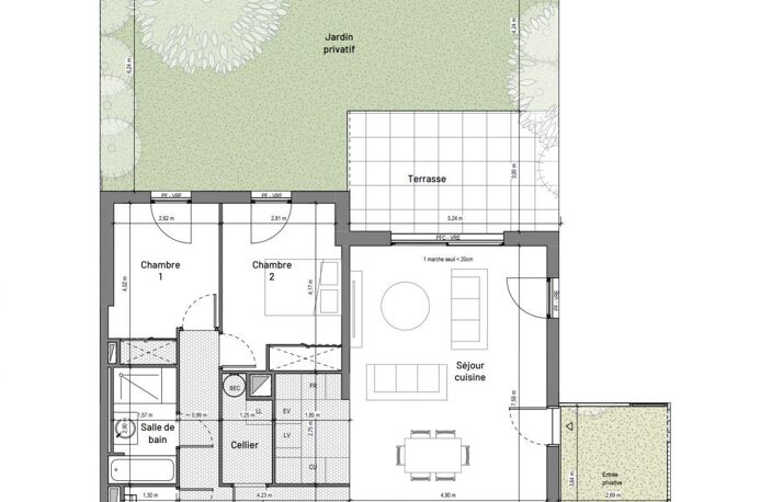 Vente Appartement 3 pièces — photo 3