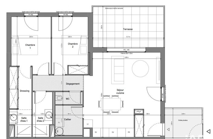 Vente Appartement 3 pièces — photo 3