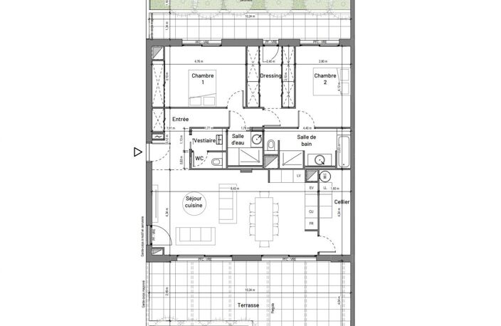 Vente Appartement 3 pièces — photo 4