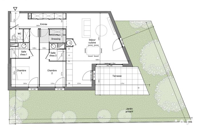 Vente Appartement 3 pièces — photo 3