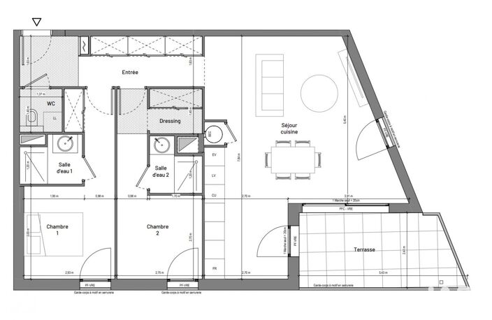 Vente Appartement 3 pièces — photo 4
