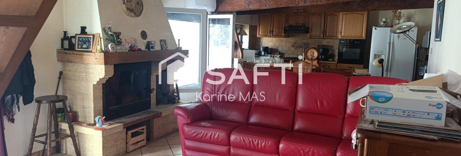 Maison 7 Pièces 118 m² à vendre à Laroque-de-Fa (11330)