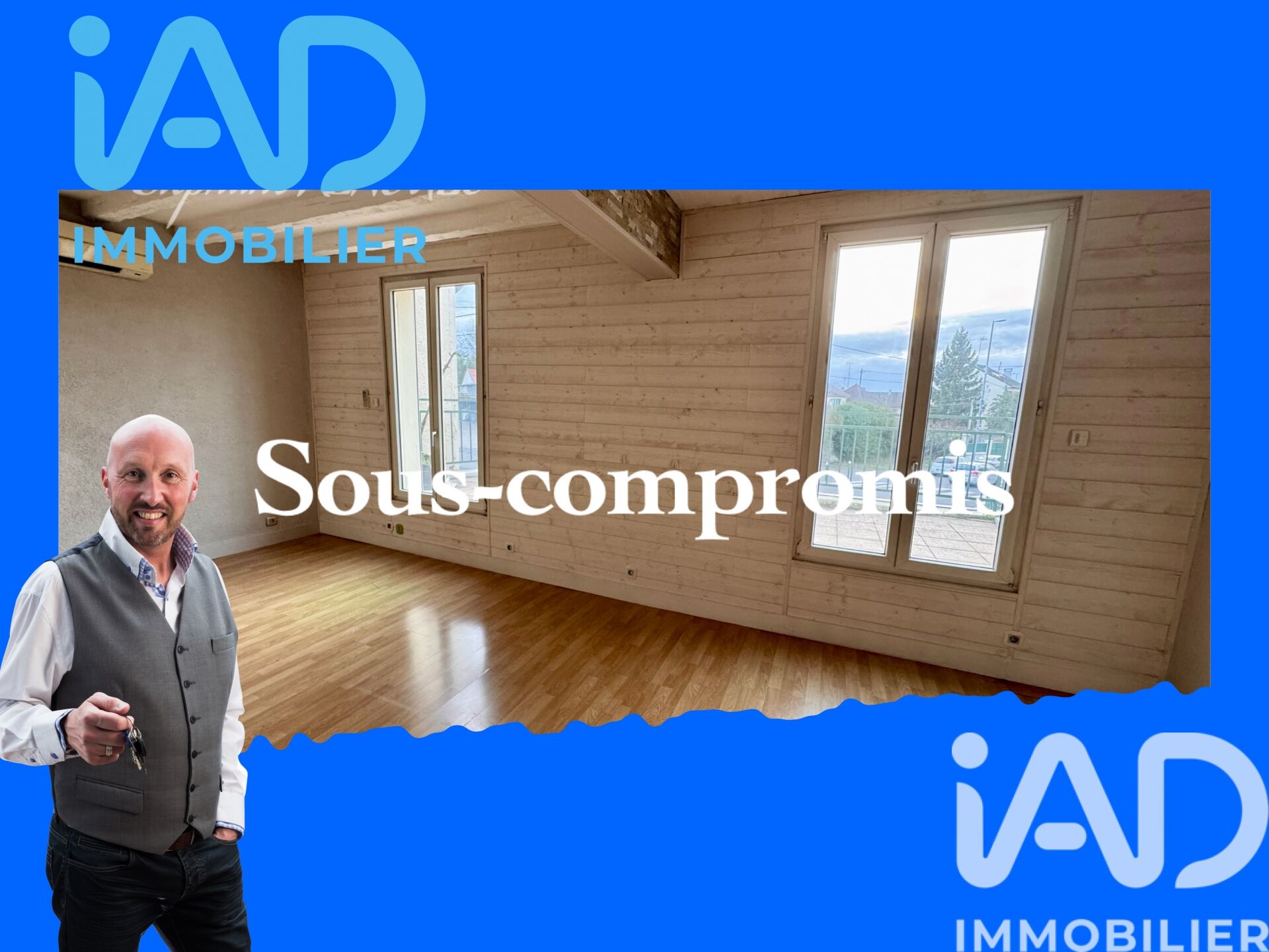 Noisy-le-Grand - 66m² - 4p. - 3ch.