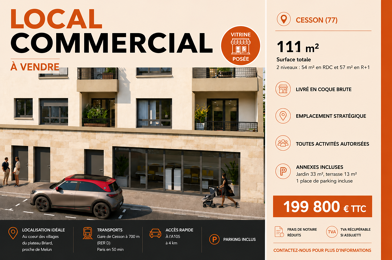 Commerce 2 pièces 199800 €