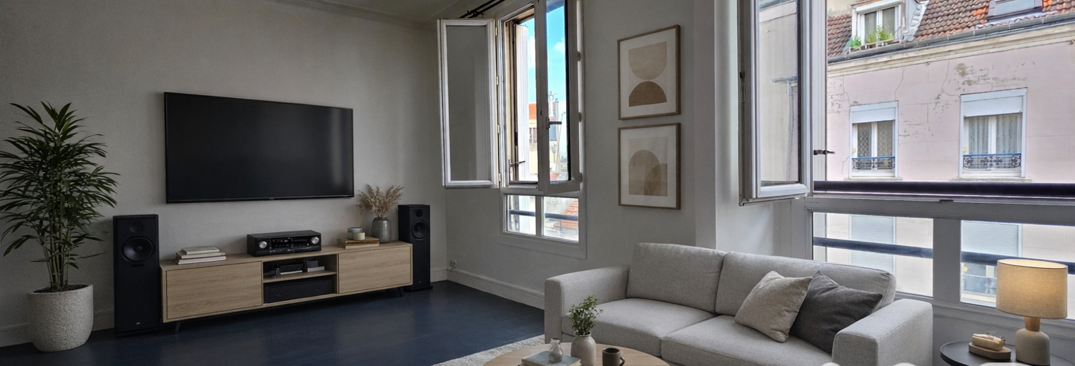 Appartement 2 Pièces 37 m² à vendre à Saint-Denis (93200)