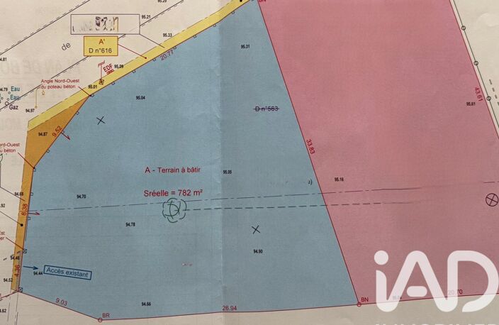 Vente Terrain à bâtir 782 m&sup2; — photo 5