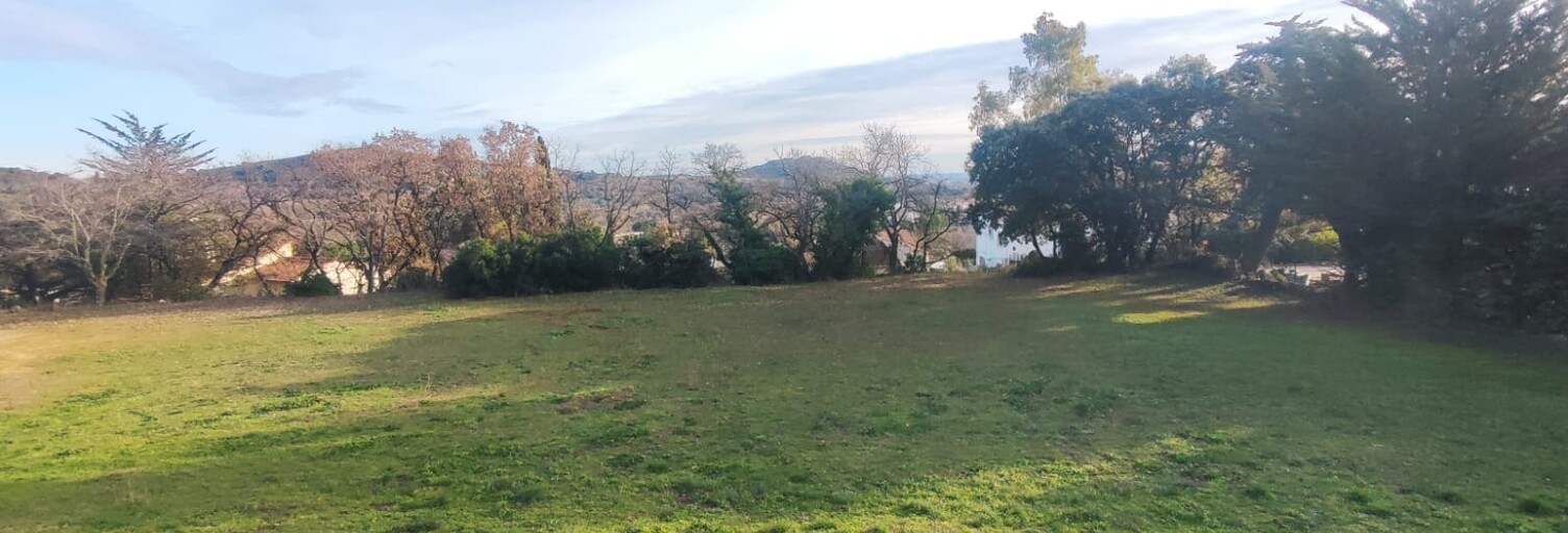 Terrain  1287 m² à vendre à Gabian (34320)