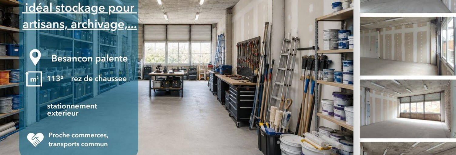 Commerce  113 m² à louer à Besançon (25000)