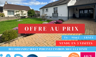 Maison 6 Pièces 98 m² à vendre à Ernée (53500)