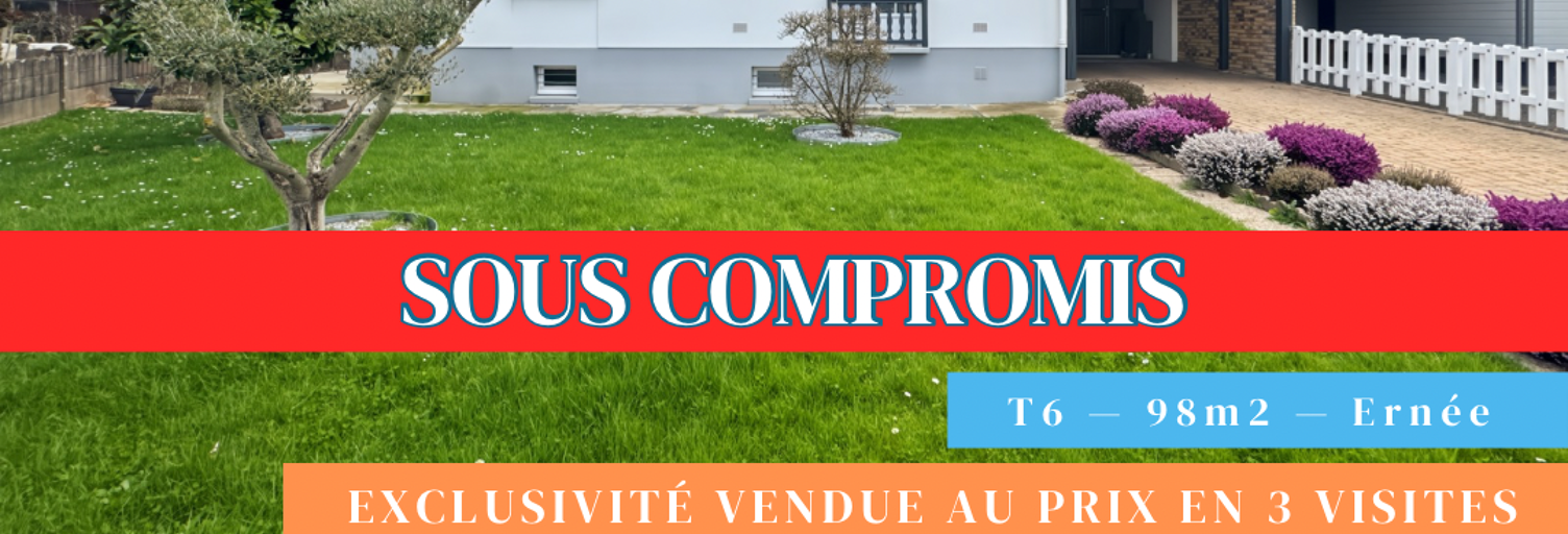 Maison 6 Pièces 98 m² à vendre à Ernée (53500)