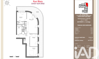 Appartement 4 Pièces 75 m² à vendre à Juvisy-sur-Orge (91260)