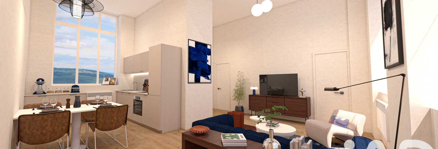 Appartement 3 Pièces 75 m² à vendre à Marcilly-d'Azergues (69380)