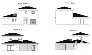 Terrain  2000 m² à vendre à Gensac (82120)