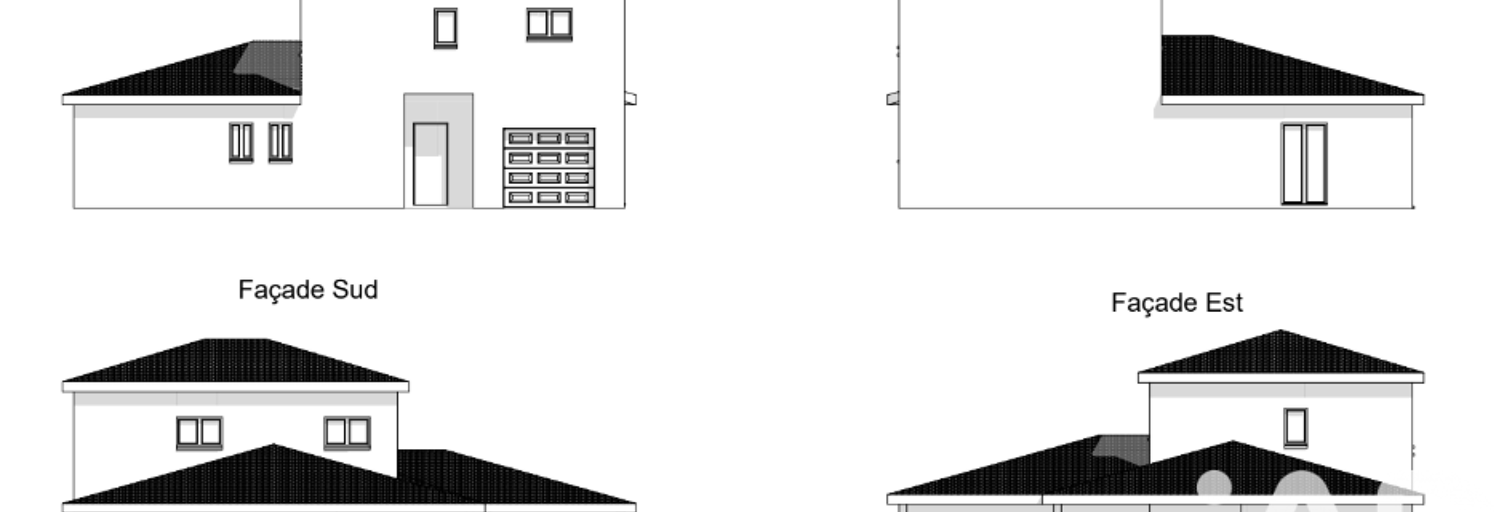 Terrain  2000 m² à vendre à Gensac (82120)