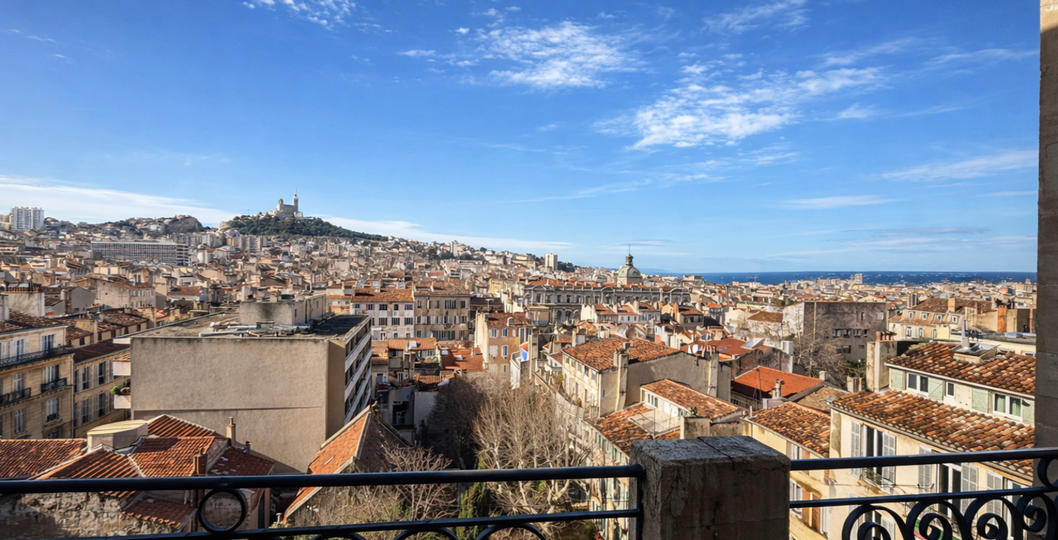 Appartement Bourgeois T5 de 147 m2   Terrasse & Vue Panoramique Mer & Notre-Dame — photo 1