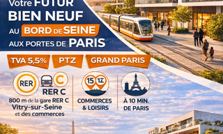 Appartement 1 Pièce 45 m² à vendre à Vitry-sur-Seine (94400)